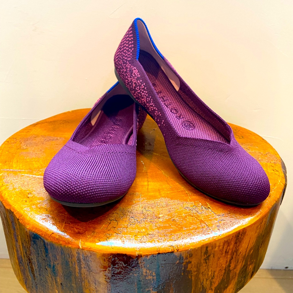 Rothy’s Fig And Python Flat